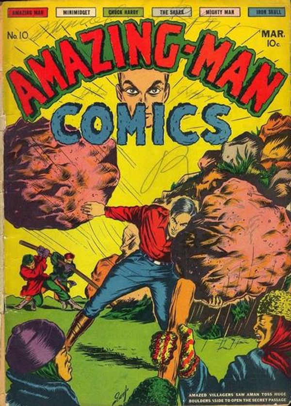 Amazing Man Comics #10
