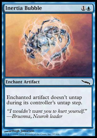 Inertia Bubble (Mirrodin) Trading Card