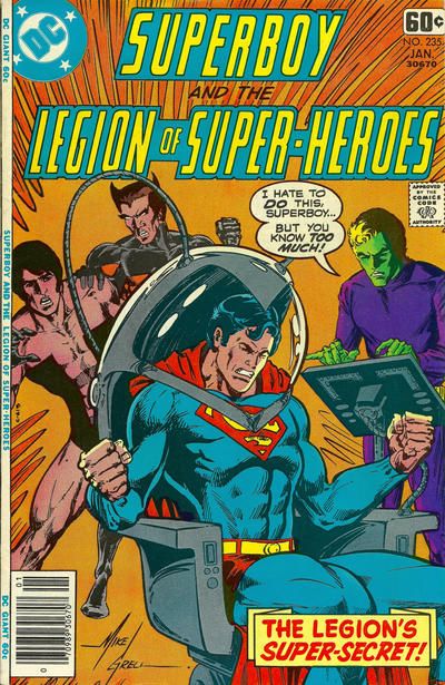 Superboy and the Legion of Super-Heroes #235 Comic