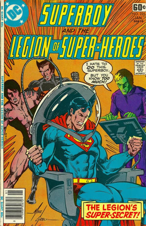 Superboy and the Legion of Super-Heroes #235