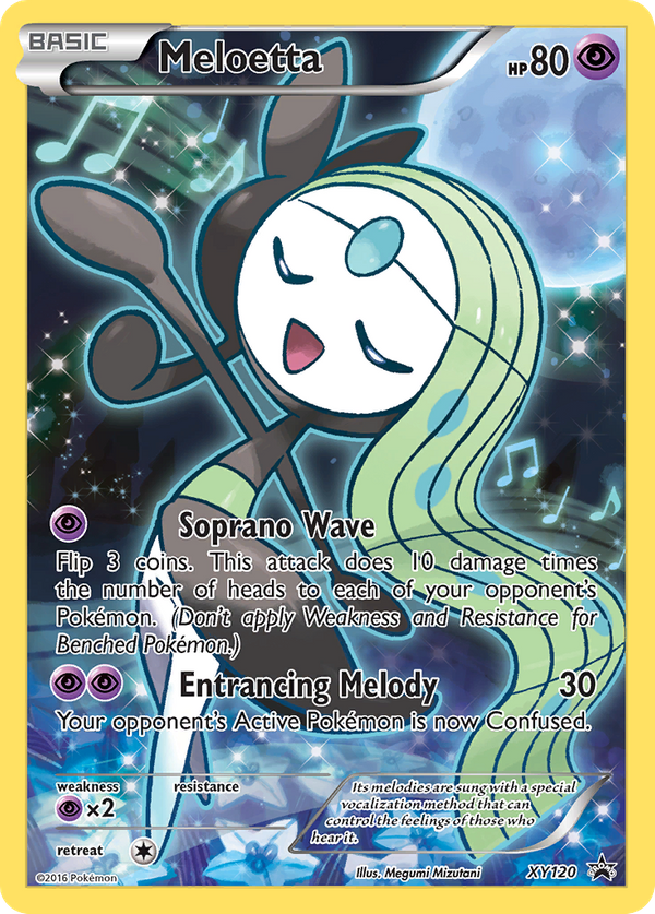 Meloetta (XY120) - XY Black Star Promos