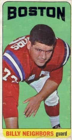 Bill Neighbors 1965 Topps #15 Sports Card