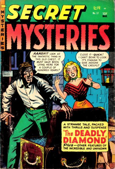 Secret Mysteries #17 Comic