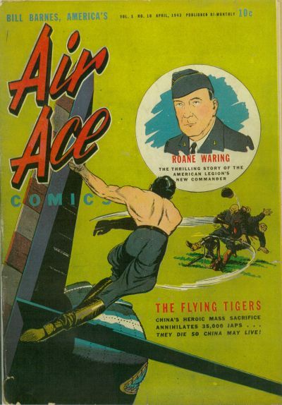 Bill Barnes, America's Air Ace Comics #10 Comic