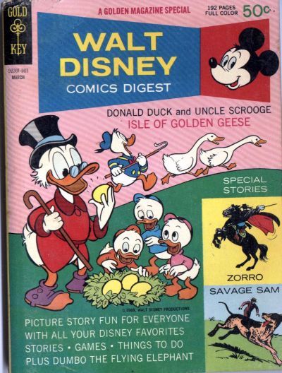 Walt Disney Comics Digest #9 Comic