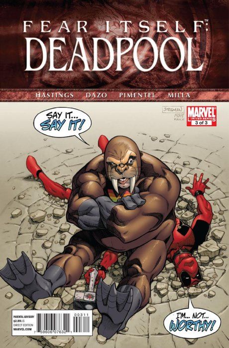 Fear Itself: Deadpool #3 Comic