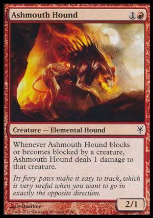 Ashmouth Hound (Sorin vs. Tibalt) Trading Card