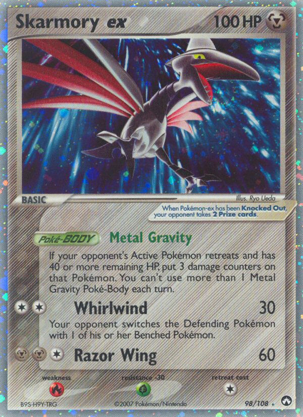 Skarmory ex (98/108) - Power Keepers Pokémon Card