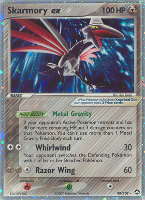 Skarmory ex (98/108) - Power Keepers