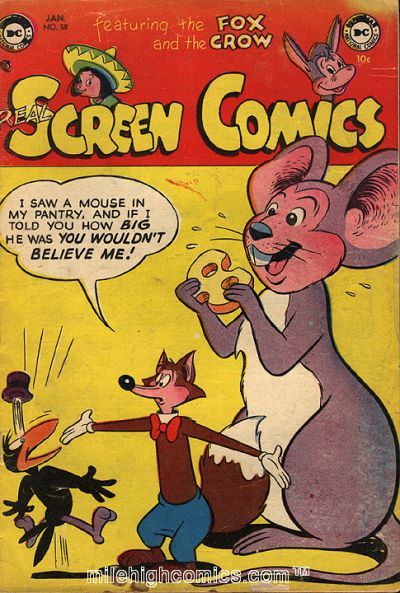 Real Screen Comics #58 Comic