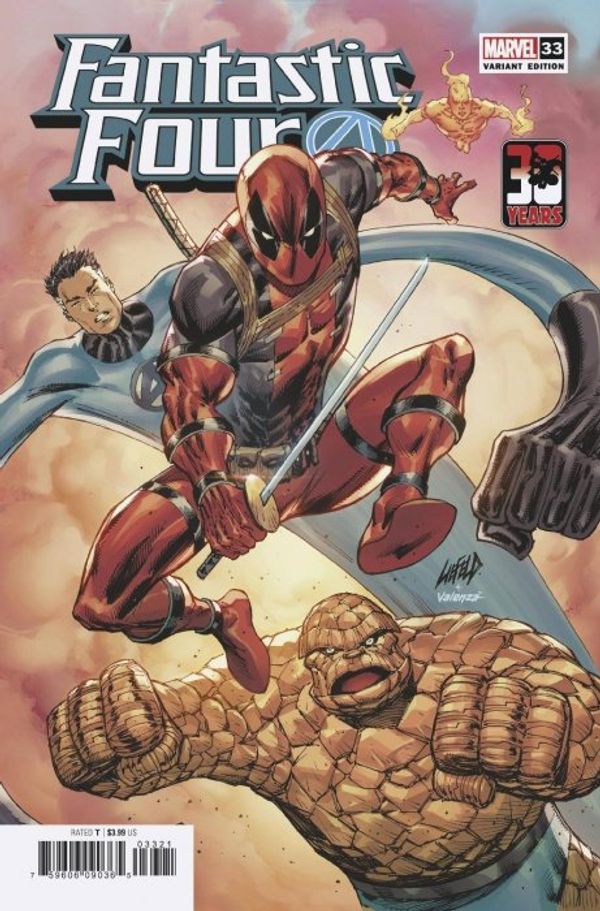 Fantastic Four #33 (Liefeld Deadpool 30th Variant)