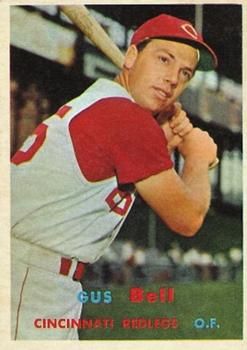 Gus Bell 1957 Topps #180 Sports Card