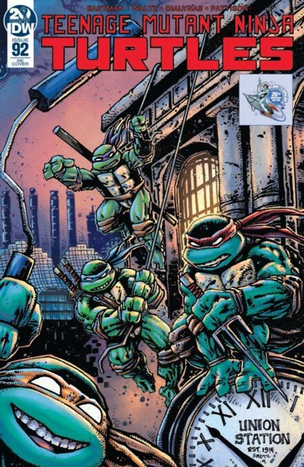 Teenage Mutant Ninja Turtles #92 (Planet Comicon Variant Cover)