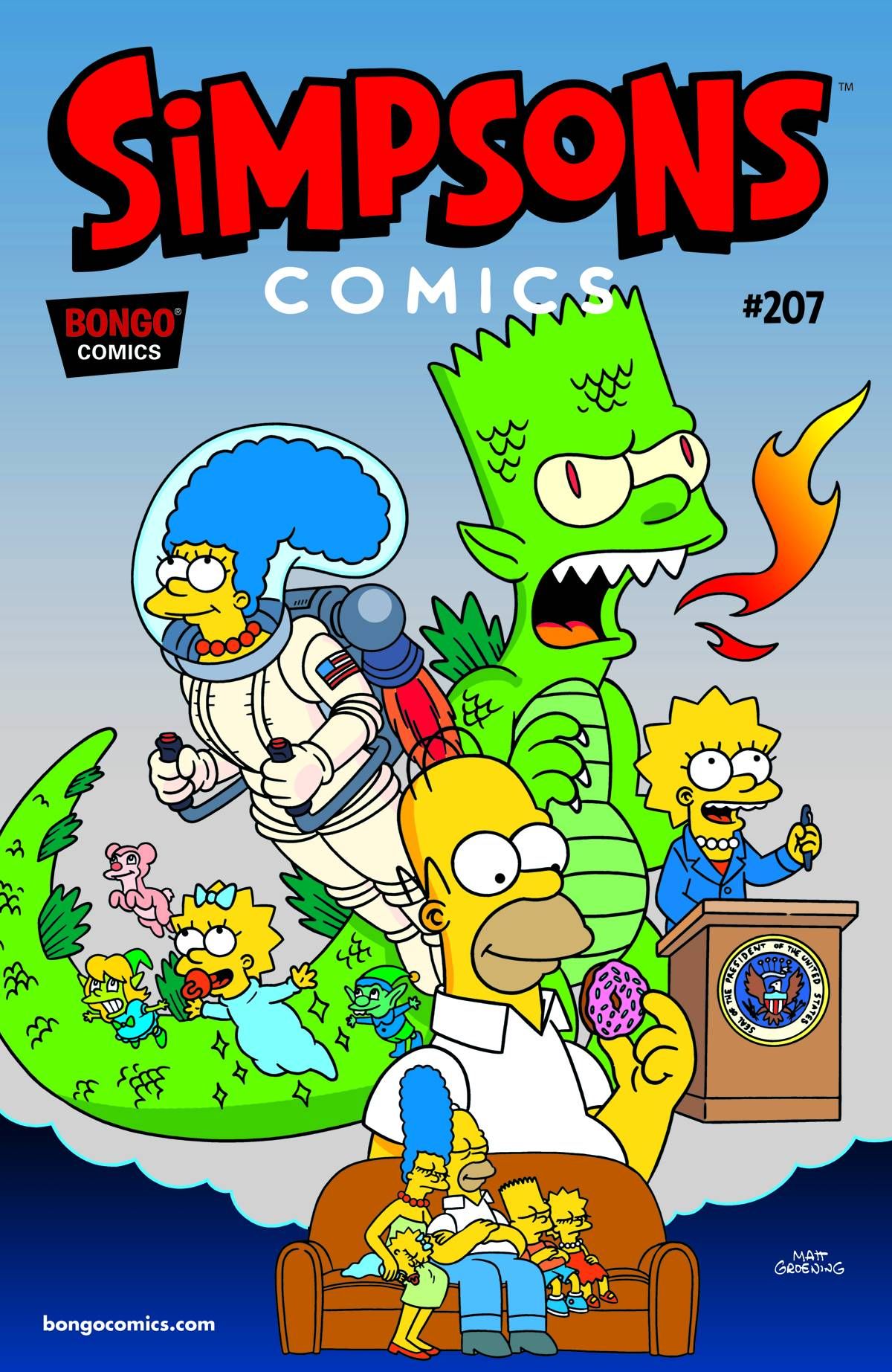 Simpsons Comics #207 Comic