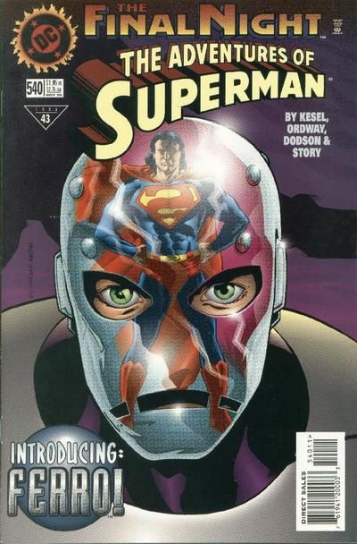 Adventures of Superman #540 Comic