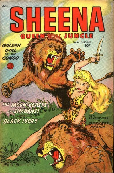 Sheena, Queen of the Jungle #16 Comic