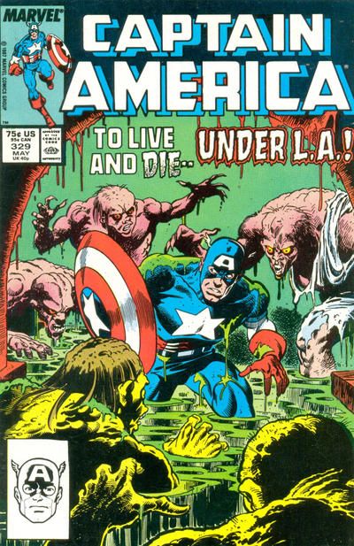 Captain America #329 Comic