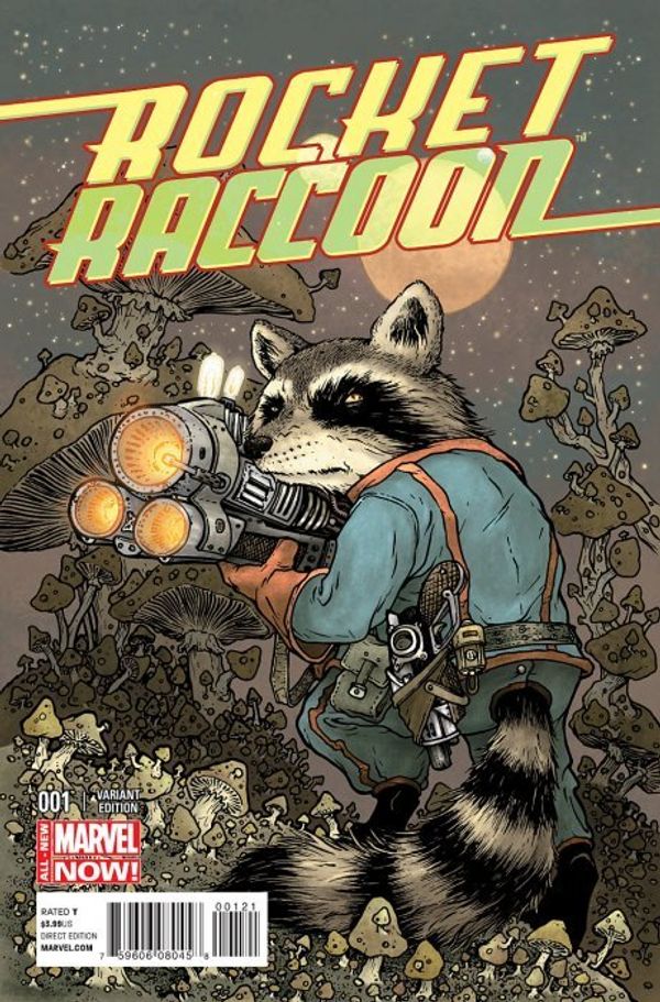 Rocket Raccoon #1 (Peterson Variant)