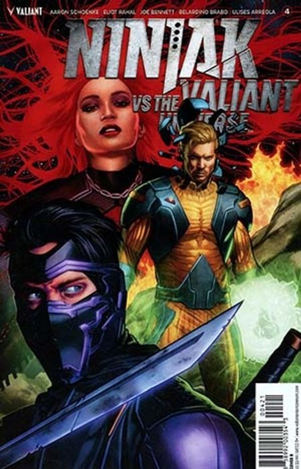 Ninjak vs the Valiant Universe #4 (Cover B Cafu)