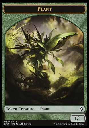 Plant (Battle for Zendikar) Trading Card