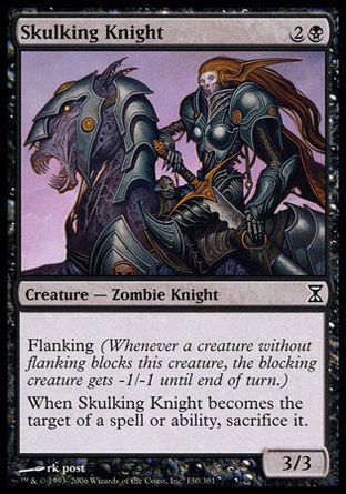 Skulking Knight (Time Spiral) Trading Card