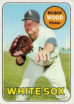 Wilbur Wood 1969 Topps #123 Sports Card