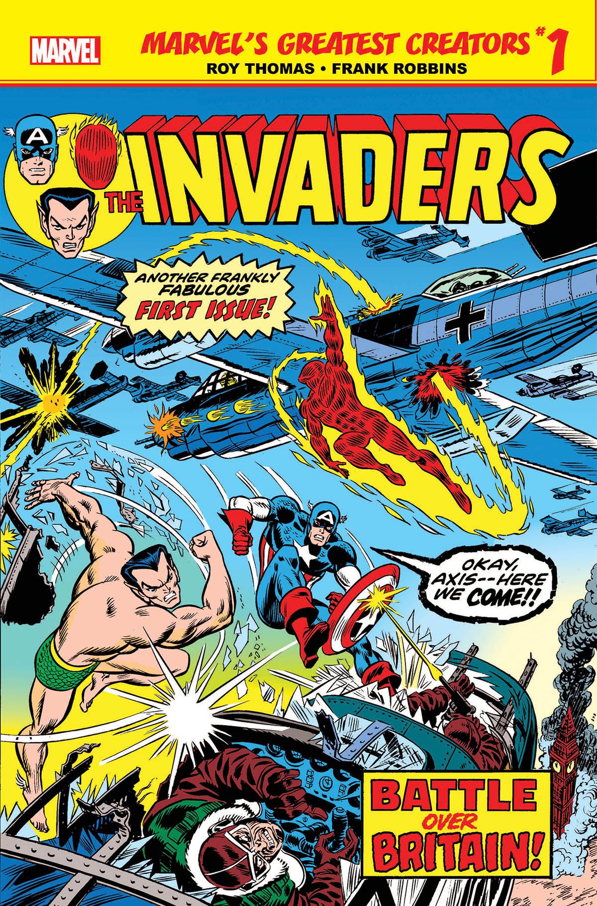 Marvel's Greatest Creators: Invaders #1 Comic
