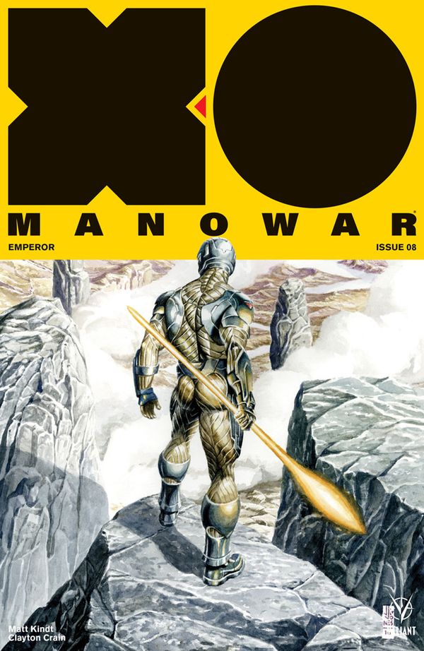 X-O Manowar #8 (Cover D 50 Copy Cover Icon Variant Jone)