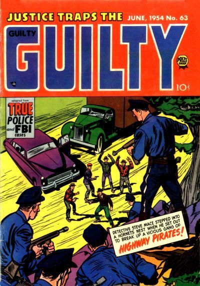 Justice Traps the Guilty #63 Comic