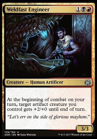 Weldfast Engineer (Aether Revolt) Trading Card