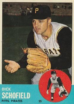 Dick Schofield 1963 Topps #34 Sports Card