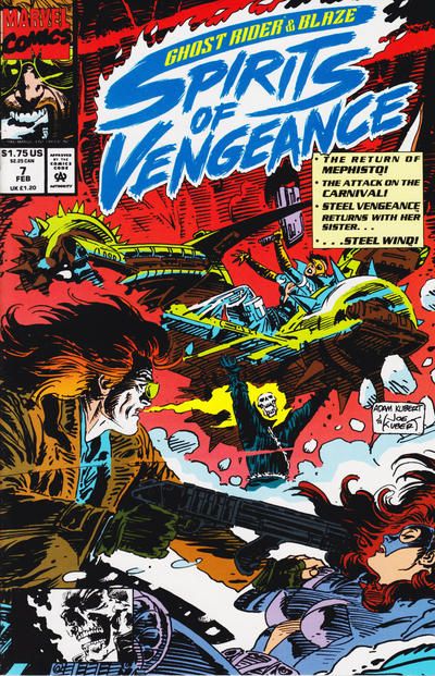 Ghost Rider / Blaze: Spirits Of Vengeance #7 Comic