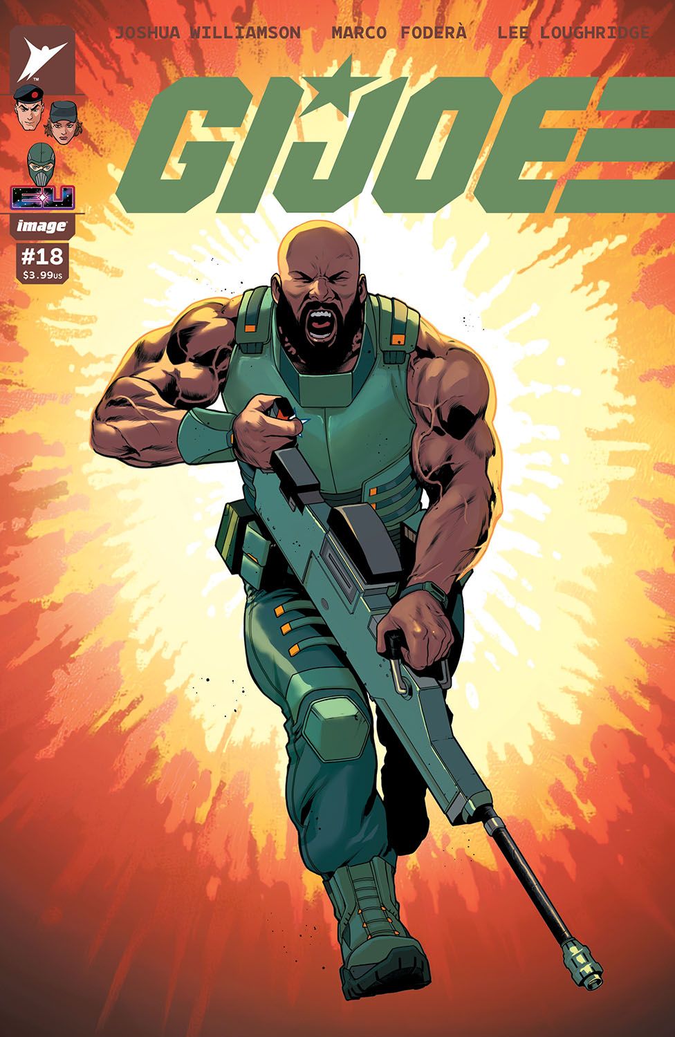 G.I. Joe #18 (Cvr D Inc 1:25 Lucas Meyer & Adriano Lucas Variant) Comic