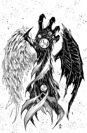 Witchblade #13 (Cvr D Inc 1:10 Giuseppe Cafaro B&W Virgin Variant)