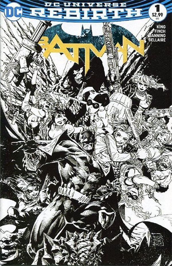 Batman #1 (Amazing Las Vegas Comic Con Sketch Variant)