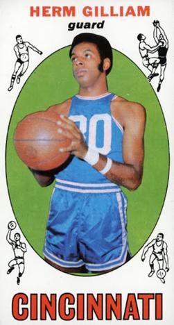 Herm Gilliam 1969-70 Topps Basketball #87 Sports Card
