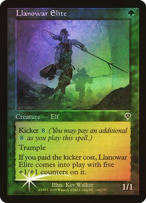 Llanowar Elite (Invasion - Foil)