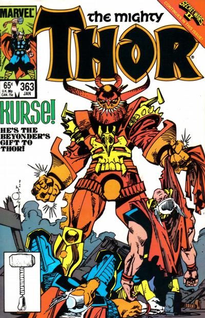 Thor #363 Comic