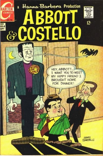 Abbott and Costello #4 Comic