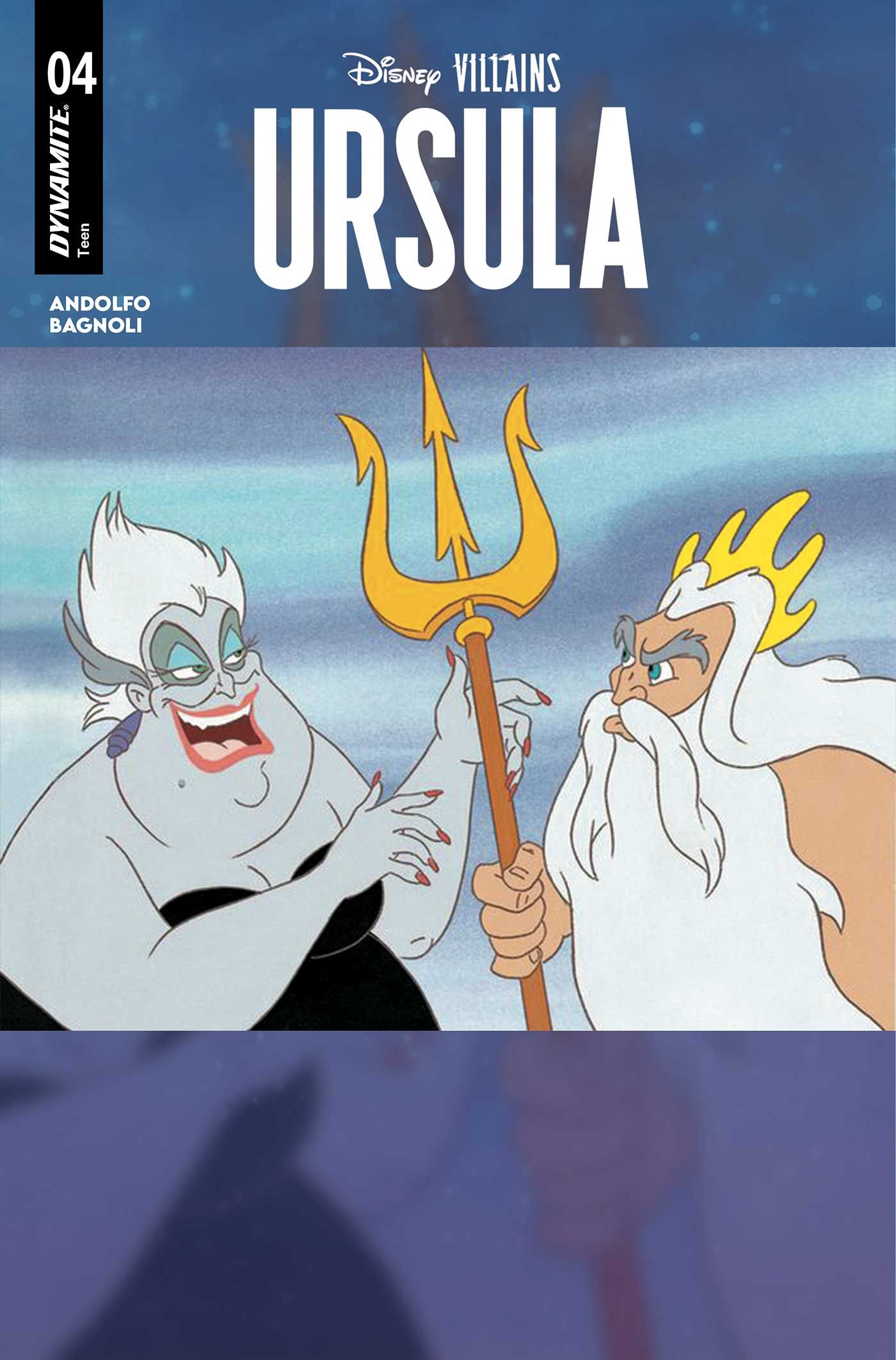 Disney Villains Ursula #4 (Cvr E Storybook Art Cartoon Head Variant) Comic