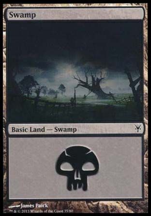 Swamp (Sorin vs. Tibalt) Trading Card