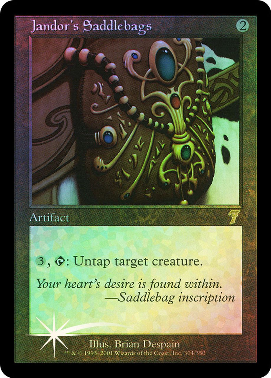 Jandor's Saddlebags (7th Edition - Foil) Trading Card