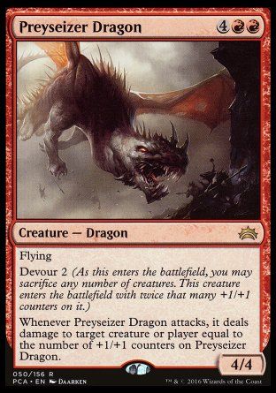 Preyseizer Dragon (Planechase Anthology decks) Trading Card