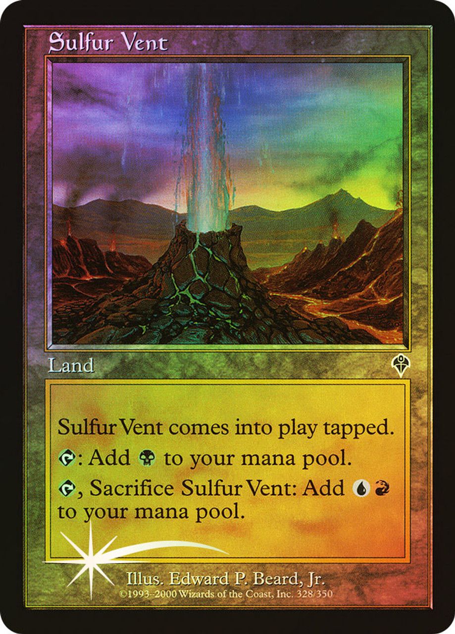 Sulfur Vent (Invasion - Foil) Trading Card