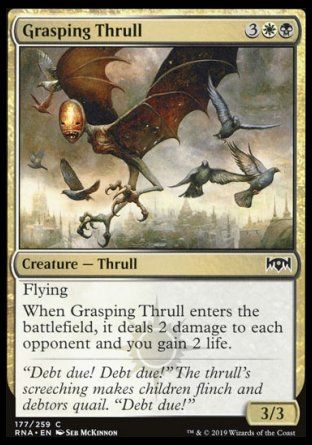 Grasping Thrull (Ravnica Allegiance) Trading Card