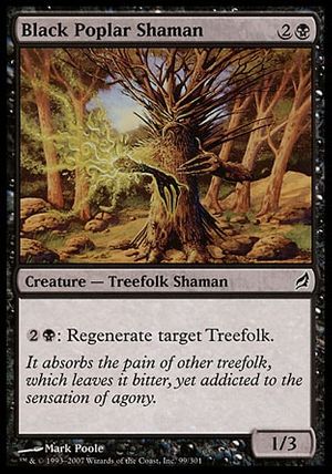 Black Poplar Shaman (Lorwyn)