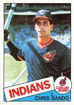1983 Topps. Rick Manning . Cleveland Indians #757