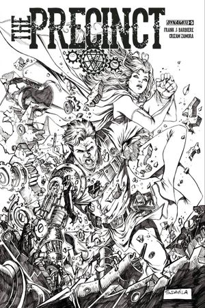 Precinct #5 (Cover B 10 Copy Davila B&w Inc)