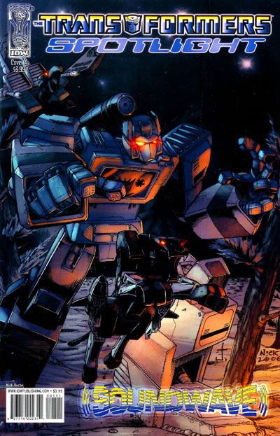 Transformers: Spotlight Soundwave #1 Comic