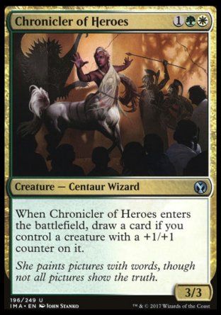 Chronicler of Heroes (Iconic Masters) Trading Card